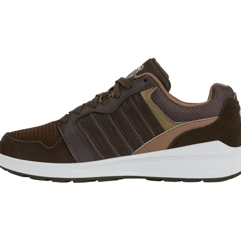 K-Swiss Rival Trainer T schoenen heren chocolate brown toasted coconut< Schoenen