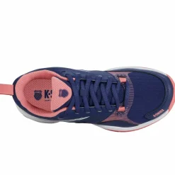 Padelschoenen-K-Swiss SpeedEx HB padelschoenen dames estate blue white strawberry ice