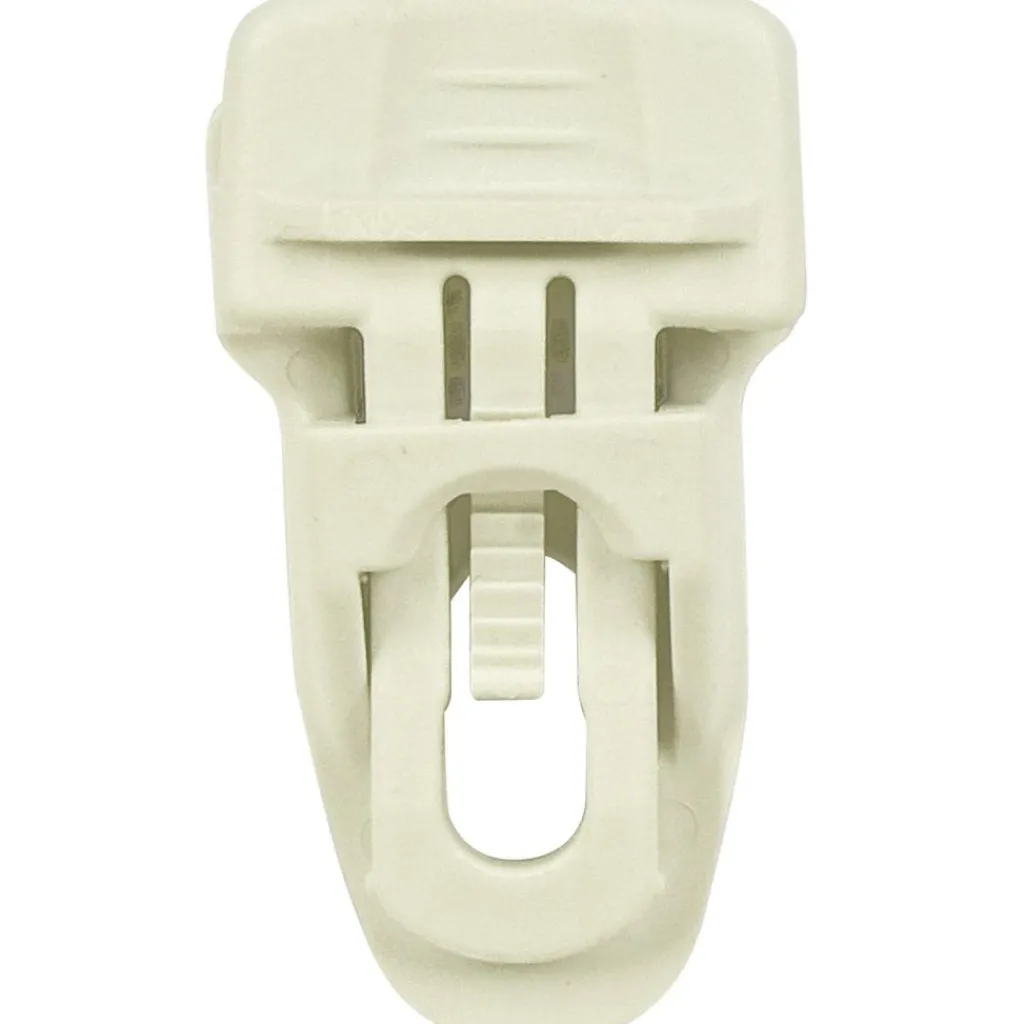 Zeilen-Kwikclip Zeilklem Midi white per 2 stuks