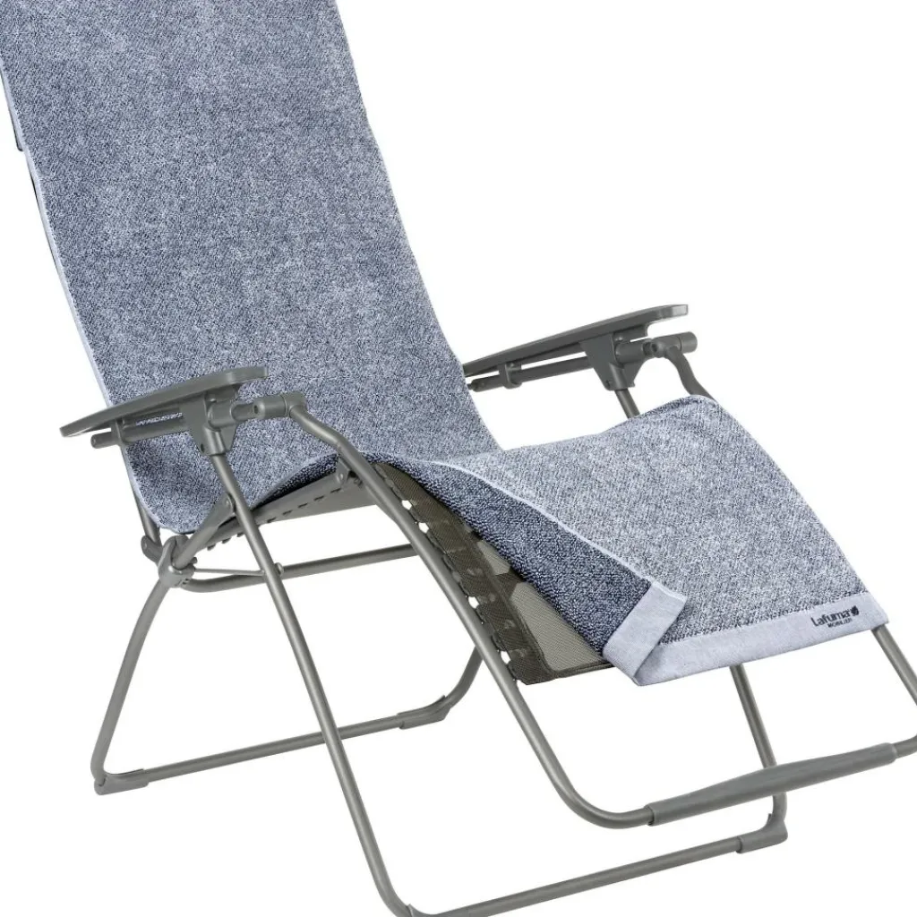 Accessoires-Lafuma Badstof stoelhoes iroise bleu