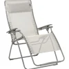 Lafuma Futura XL Batyline Iso relaxstoel beige seigle< Relaxstoelen
