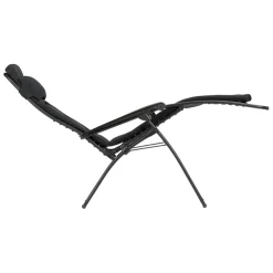 Relaxstoelen-Lafuma RSX Clip AirComfort relaxstoel noir acier