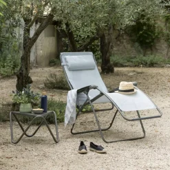 Relaxstoelen-Lafuma RSXA Clip Batyline Iso relaxstoel ciel