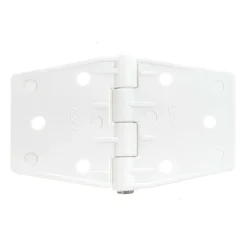 Hang- & Sluitwerk-Lalizas scharnier 95 x 60 x 4,5 mm wit