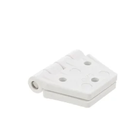 Lalizas scharnier 63 x 40 x 4,5 mm wit< Hang- & Sluitwerk