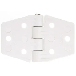 Lalizas scharnier 63 x 40 x 4,5 mm wit< Hang- & Sluitwerk