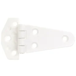 Hang- & Sluitwerk-Lalizas scharnier 100 x 60 x 4,5 mm wit