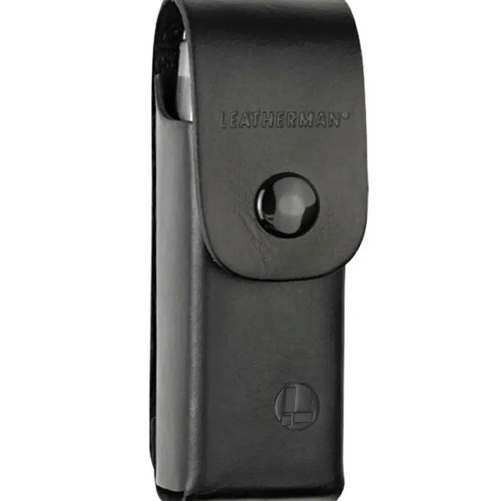 Multitools & Zakmessen-Leatherman Leren Box riemetui black