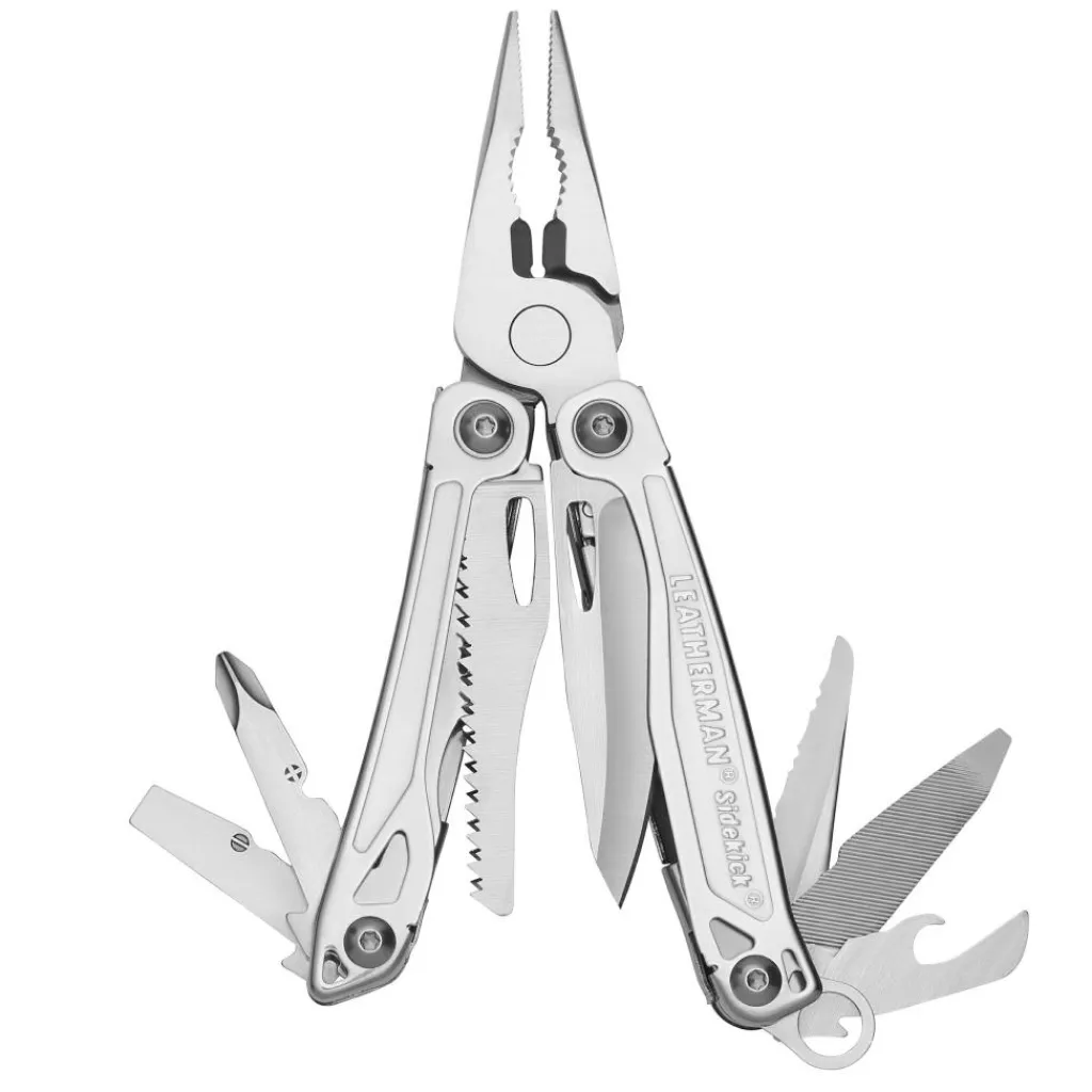 Leatherman Sidekick multitool stainless< Multitools & Zakmessen