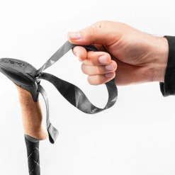 Wandelstokken|Wandelstokken-Leki Black Series Carbon wandelstokken black black grey dark anthracite