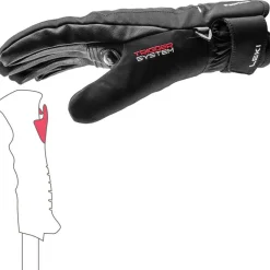 Handschoenen & Wanten|Wintersport-Leki Cerro 3D handschoenen dames black