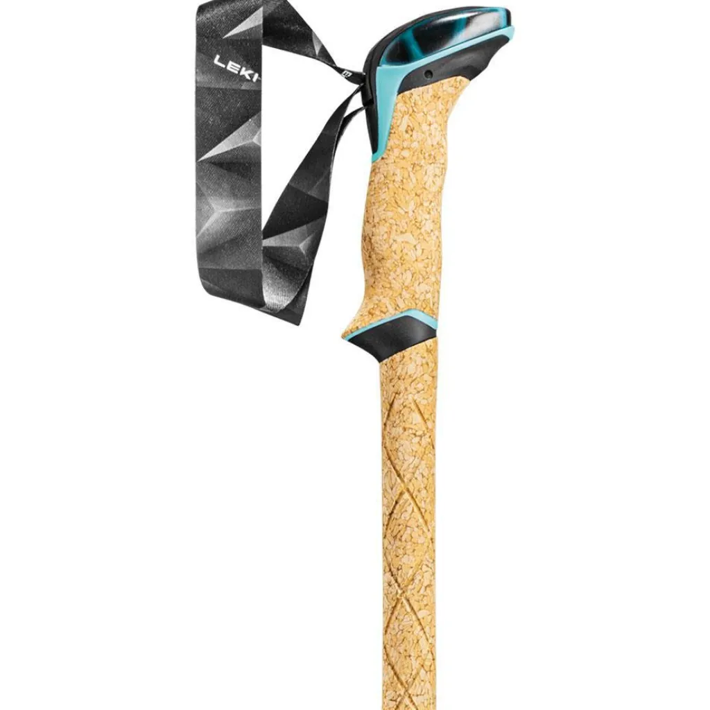 Leki Cressida FX Carbon wandelstokken brown metallic mint< Wandelstokken|Wandelstokken