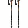 Wandelstokken|Wandelstokken-Leki Khumbu AS wandelstokken dark anthracite orange black