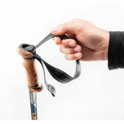 Wandelstokken|Wandelstokken-Leki Legacy Lite wandelstokken orange denim blue light anthracite