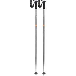 Skistokken|Wintersport-Leki Neolite Airfoil skistokken black dark anthracite neon orange