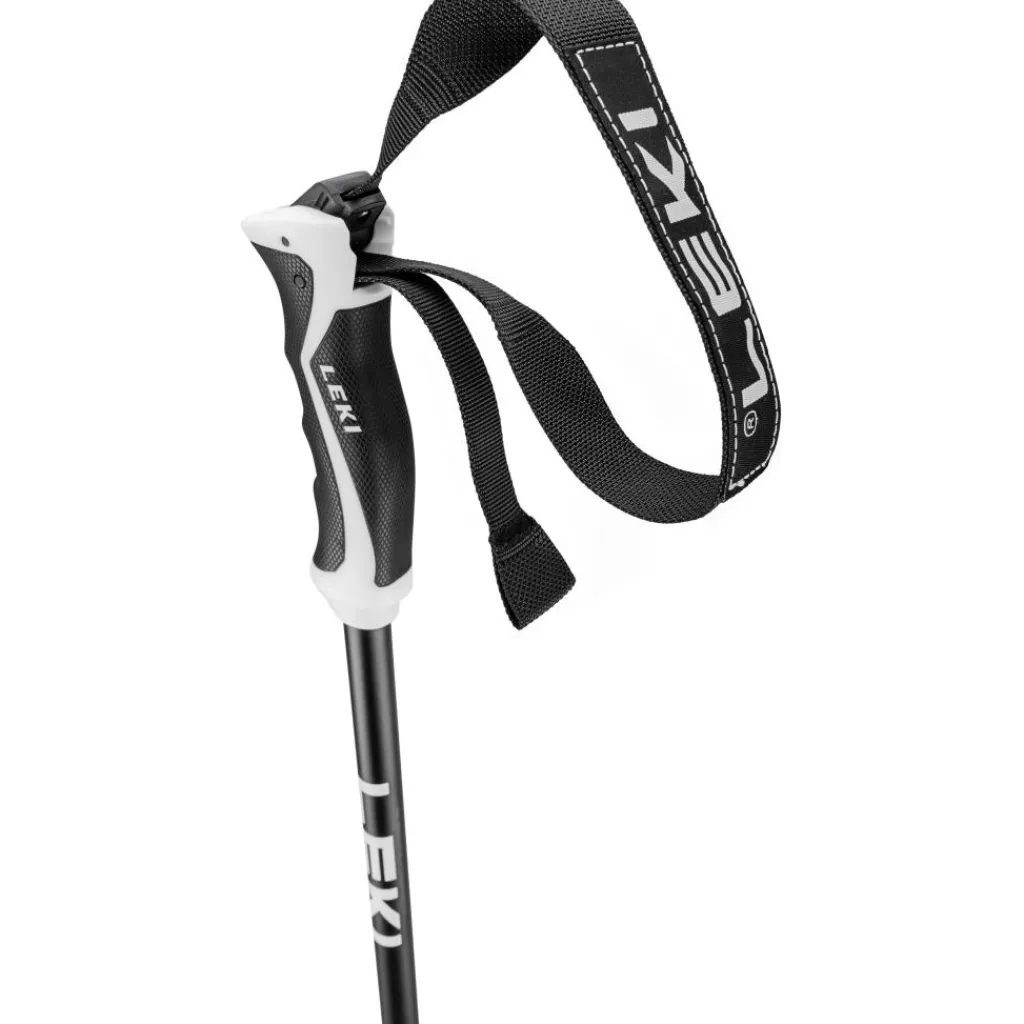 Skistokken|Wintersport-Leki Neolite skistokken dark anthracite black white