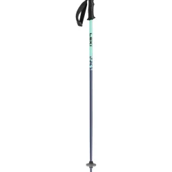 Leki Rider skistokken junior dark blue light turquoise  white< Skistokken|Wintersport