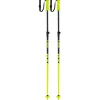 Leki Rider Vario skistokken junior neon yellow black -  85 - 105 cm< Skistokken|Wintersport