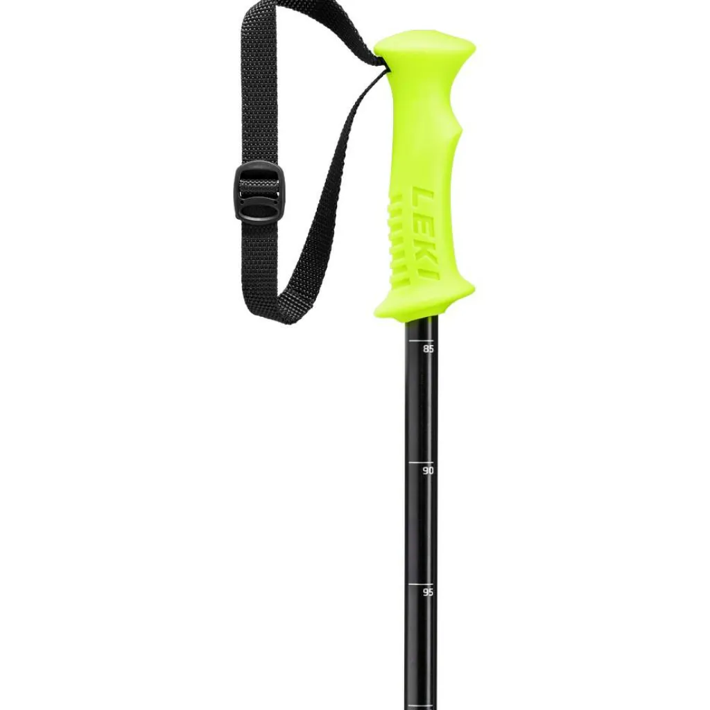 Leki Rider Vario skistokken junior neon yellow black - 85 - 105 cm< Skistokken|Wintersport