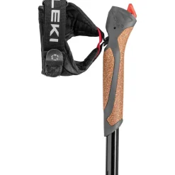 Leki Spin wandelstokken black silvergrey white< Wandelen|Wandelstokken