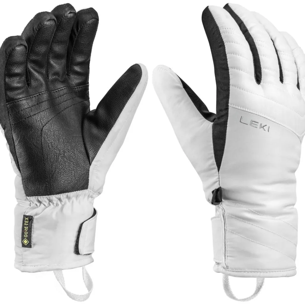 Leki Sveia Zero GTX handschoenen dames white black< Handschoenen & Wanten|Wintersport