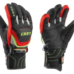 Leki Worldcup Race Coach Flex S GTX handschoenen junior black red< Handschoenen & Wanten|Wintersport