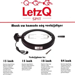 LetzQ spit 13 inch< Accessoires