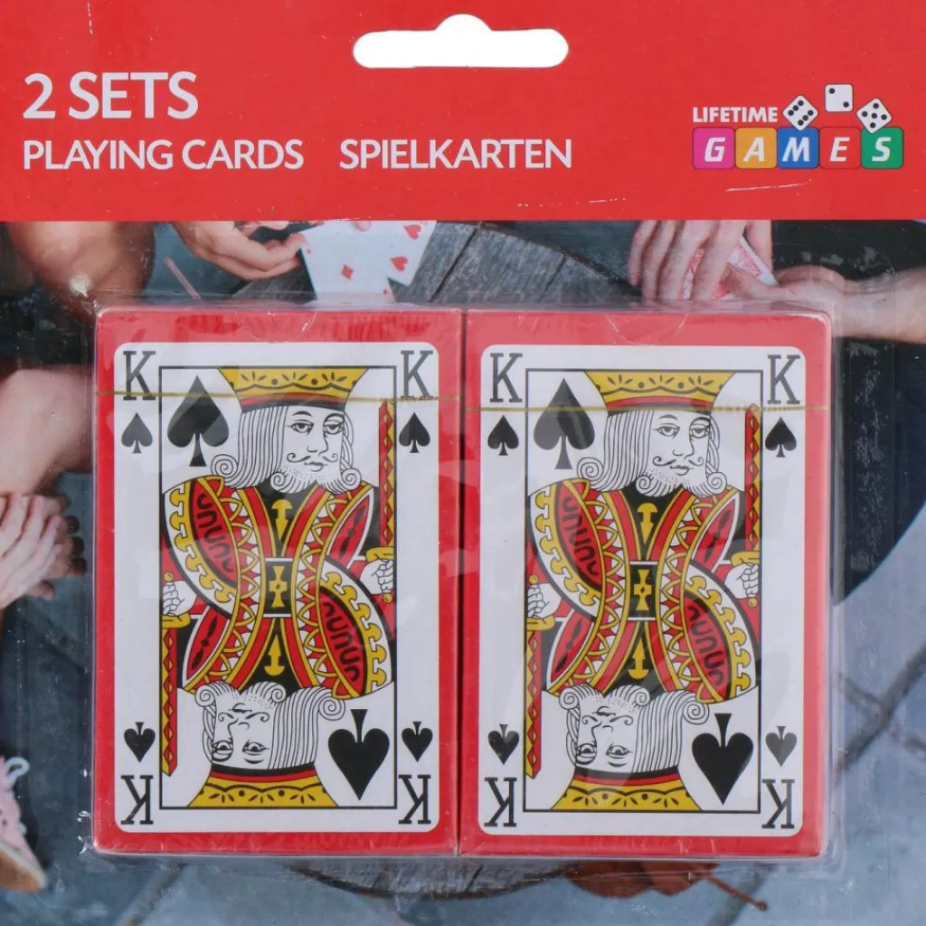 Lifetime Games Speelkaarten set 2 stuks< Buitenspelen & Spelletjes