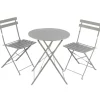 Lifetime Garden  Bistro set 3 - delig grijs< Tuinsets
