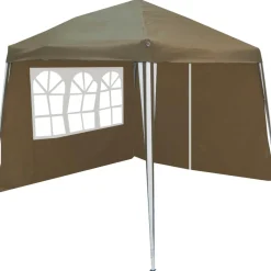 Tunneltenten|Partytenten-Lifetime Garden partytent 300 x 300 cm beige