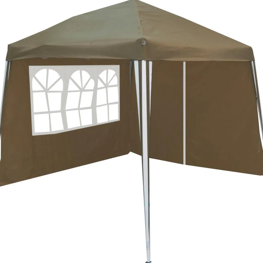 Tunneltenten|Partytenten-Lifetime Garden partytent 300 x 300 cm beige