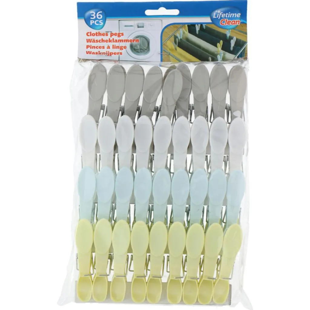 Wassen & Drogen-Lifetime Garden Wasknijpers 36 stuks