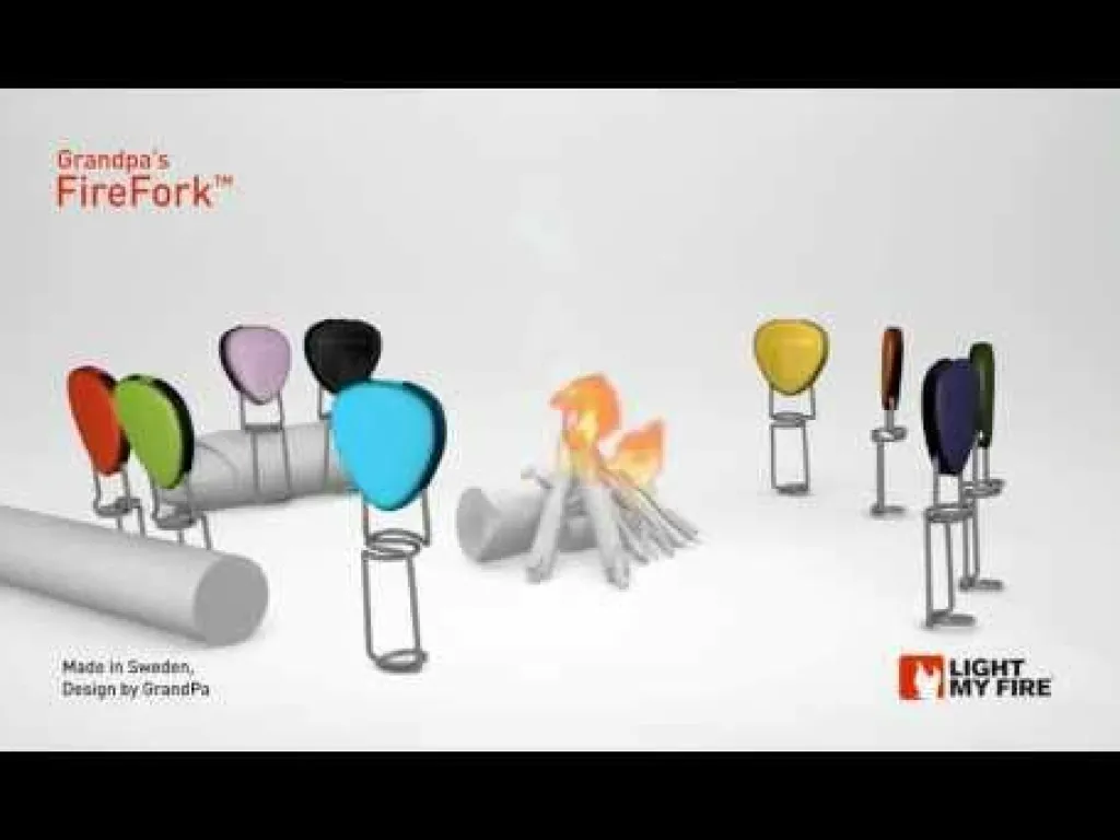 Light My Fire Grandpa's FireFork kampvuur vork per 2 stuks< Hulpmiddelen