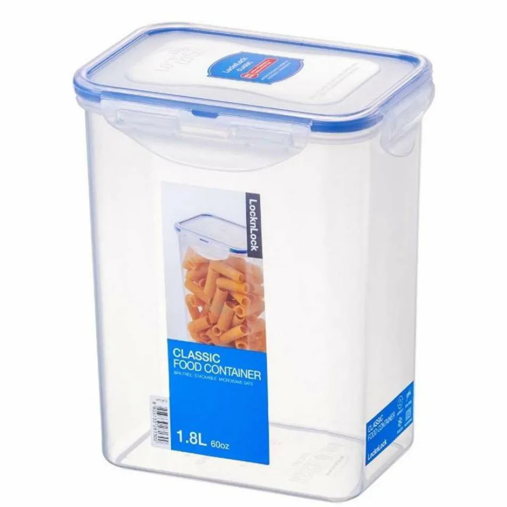 Lock & Lock Basic vershouddoos 1,8 liter transparant< Vershouddozen