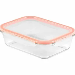 Lock & Lock Ovenschaal met deksel 1,6 liter glas< Schalen