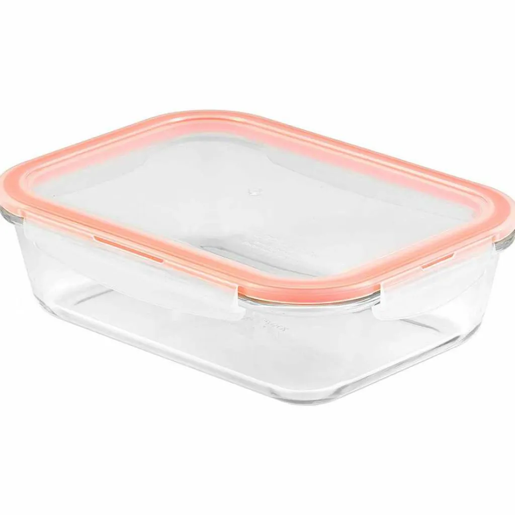 Lock & Lock Ovenschaal met deksel 1,6 liter glas< Schalen