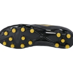 Lotto Milano 700 AGM voetbalschoenen heren all black light platino< Voetbalschoenen