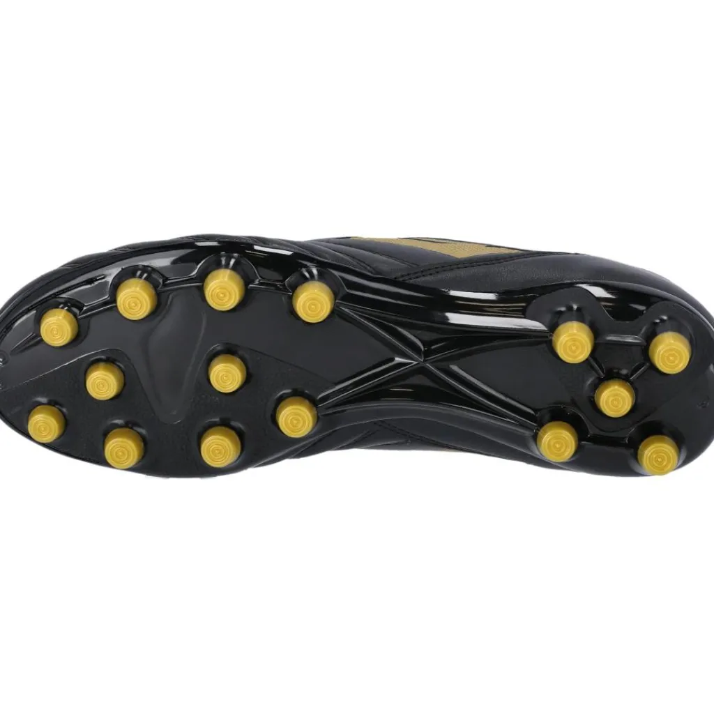 Lotto Milano 700 AGM voetbalschoenen heren all black light platino< Voetbalschoenen