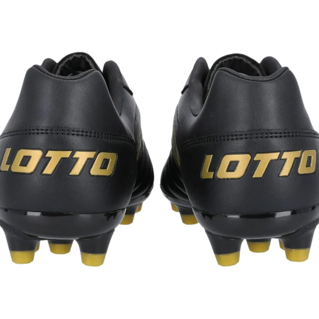 Lotto Milano 700 AGM voetbalschoenen heren all black light platino< Voetbalschoenen