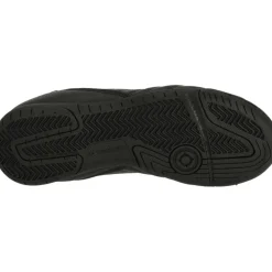 Lotto Milano 700 ID JR zaalvoetbalschoenen junior all black spring green< Voetbalschoenen