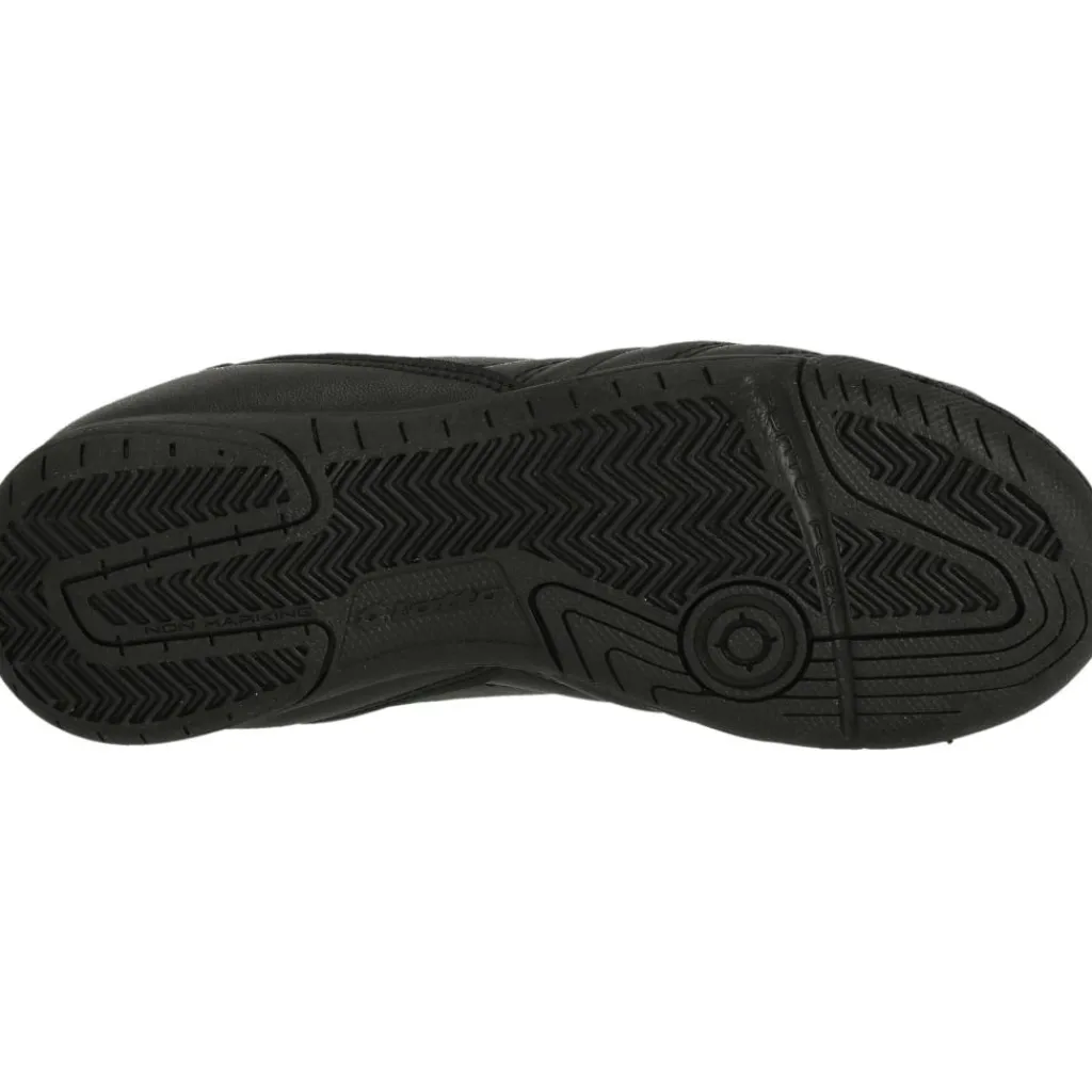 Lotto Milano 700 ID JR zaalvoetbalschoenen junior all black spring green< Voetbalschoenen