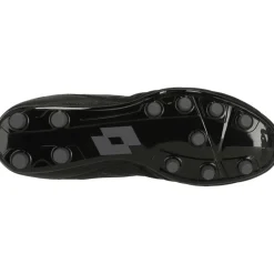 Voetbalschoenen-Lotto Stadio 300 III FG voetbalschoenen heren all black asphalt