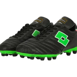 Voetbalschoenen-Lotto Stadio OG II FG voetbalschoenen heren all black spring green