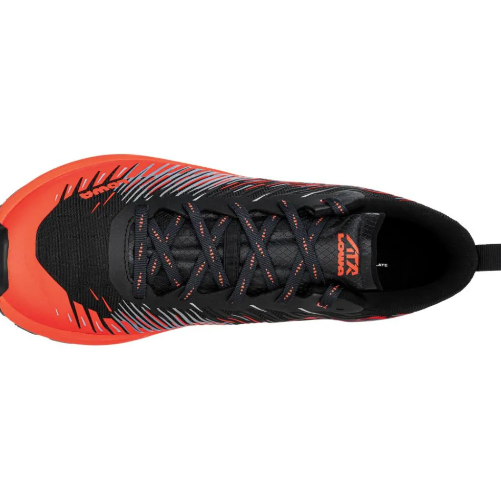 Lowa AMPLUX hardloopschoenen heren flame grey< Hardloopschoenen