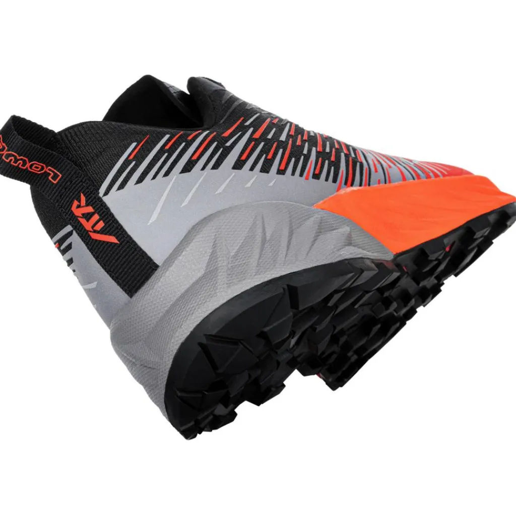 Lowa AMPLUX hardloopschoenen heren flame grey< Hardloopschoenen