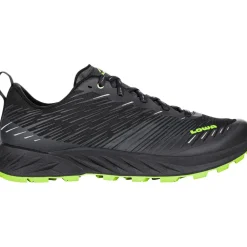 Hardloopschoenen-Lowa AMPLUX hardloopschoenen heren black lime