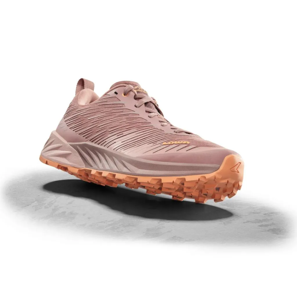 Lowa AMPLUX Ws hardloopschoenen dames oldrose apricot< Hardloopschoenen