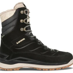 Wandelen-Lowa Calceta Evo GTX Ws winter wandelschoenen dames black champagne