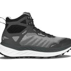 Lowa Fortux GTX QC Ws hardloopschoenen dames black white< Hardloopschoenen