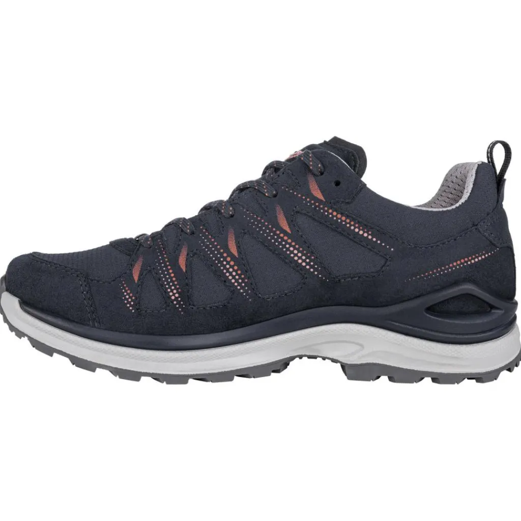 Lowa Innox Evo II GTX Ws wandelschoenen dames navy redwood< Wandelen|Wandelschoenen